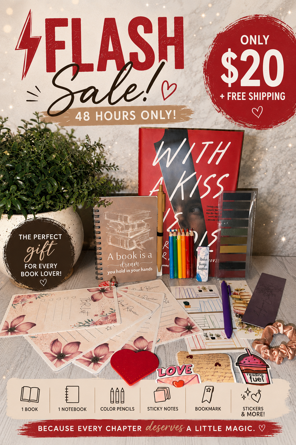 Bookish Bundle with Suprise Book