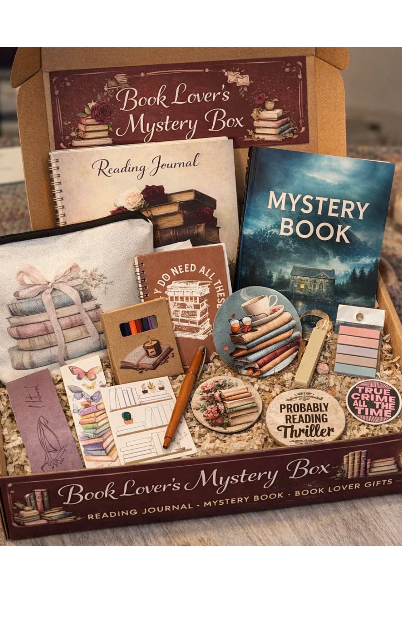 Bookish Moo Thriller Mystery Crate