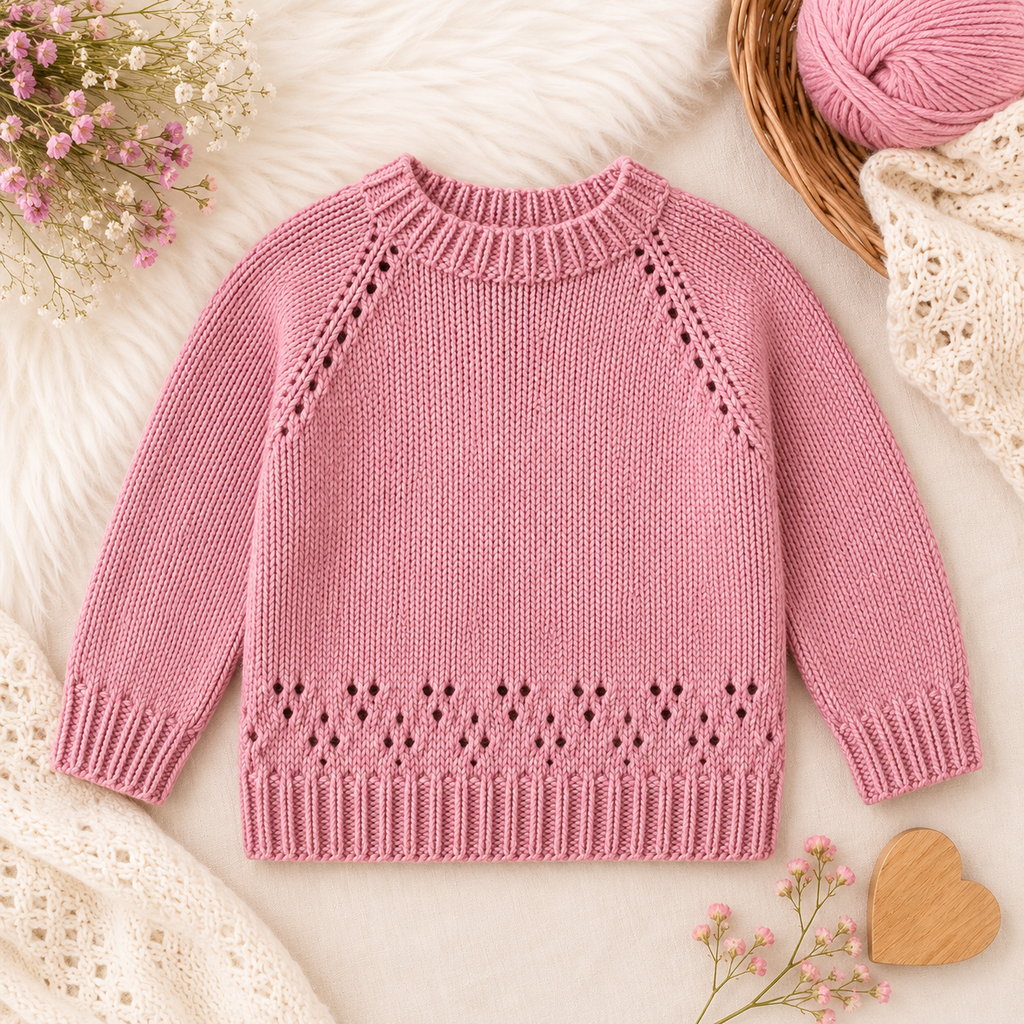 The Little Meadow Sweater Knitting Pattern