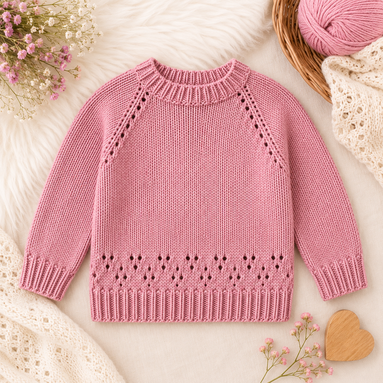 The Little Meadow Sweater Knitting Pattern
