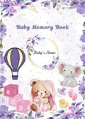 Baby Girl Memory Book - Customize Name