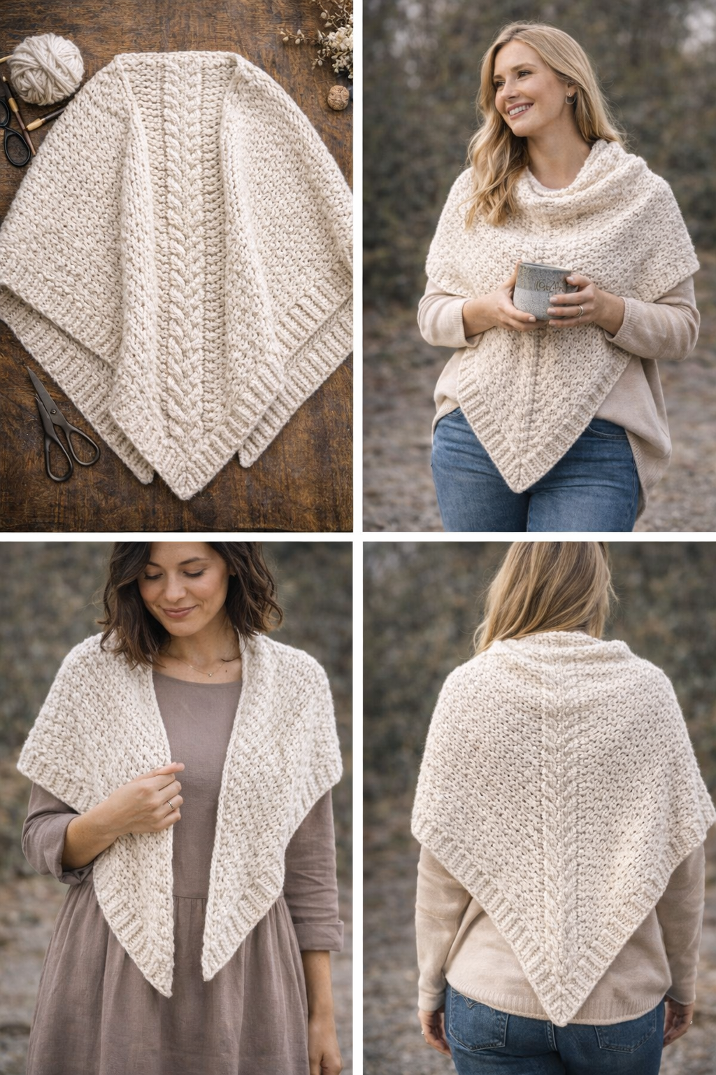 Meadowlight Shawl Knitting Pattern