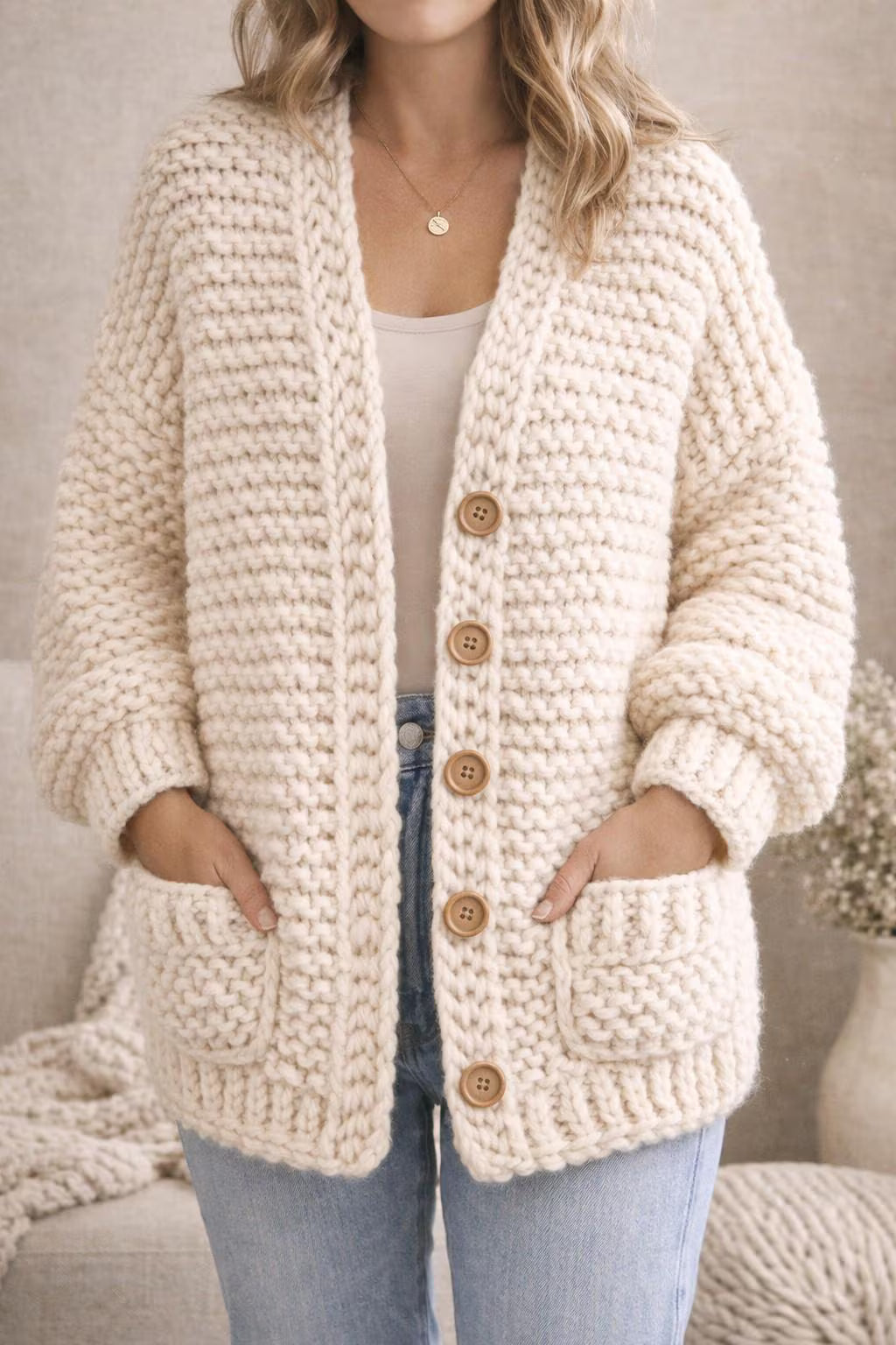 Everyday Cardigan Knitting Pattern