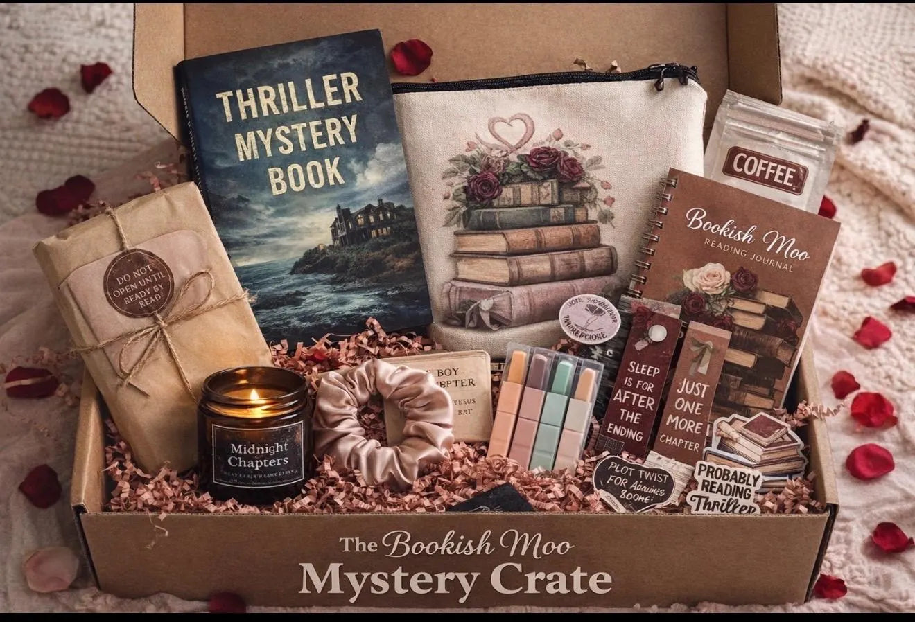 Bookish Moo Thriller Mystery Crate
